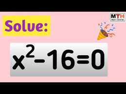Solve X 2 9 0 Two Methods Solve X2