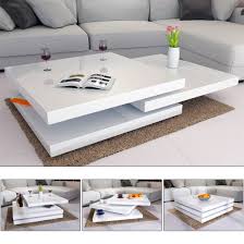 Coffee Table New York 2 5x2 5ft White