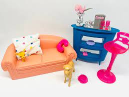 barbie wohnzimmer sofa möbel 90er