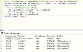 public role in sql server