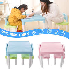 Shop our best selection of kids table & chairs for 8, 9, 10 and 11 year olds to reflect your style and inspire their imagination. Buy Online Children Folding Table Chairs Set Kids Gaming Learning Tables Chair Plastic Table Cute Toy Game Table Desk For Girs Boys Alitools
