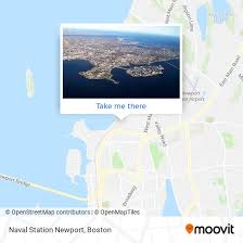 naval station newport in boston by bus