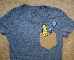 Winnie The Pooh Pocket T Shirt Design I Did Winnie The