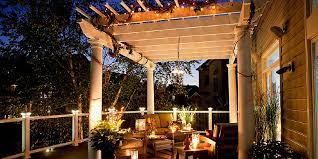 add deck lighting to your outdoor space