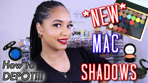 my new mac eyeshadows and how to