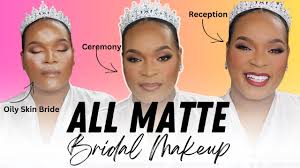 all matte bridal makeup tutorial