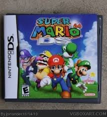 How do you get waluigi in super mario 64 ds? Super Mario 64 Ds Nintendo Ds Box Art Cover By Jonander