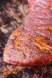 smoked tri tip recipe on the pellet grill