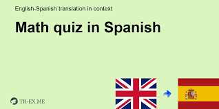 Which one is the subtracktion sighn? Que Es Math Quiz En Espanol Traduccion En Espanol