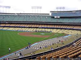 Los Angeles Dodgers Dodger Stadium Seating Chart