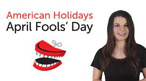 Learn American Holidays - April Fools' Day - YouTube
