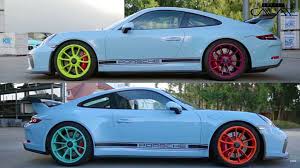 porsche 911 gt3 oddly specced with