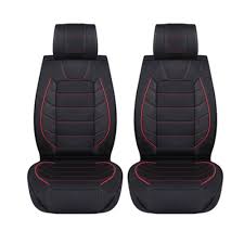 2 Seat Car Front Seat Covers Pu Leather