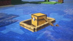 Tools and weapons with damage above 4 can instantly destroy a boat in one hit.‌java edition only Minecraft Chest Boats Youtube