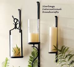 Wall Mount Candle Holder