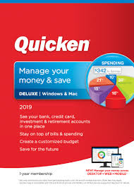 Quicken Deluxe 2019 1yr Email Delivery
