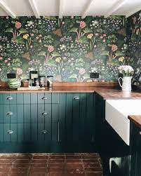 21 Kitchen Wallpaper Backsplash Ideas