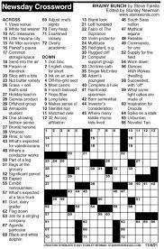 newsday crossword puzzle for nov 04