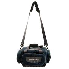 shimano shoulder tackle bag with 2 x