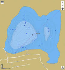 Tioga Lake Fishing Map Us_mi_47_105 Nautical Charts App