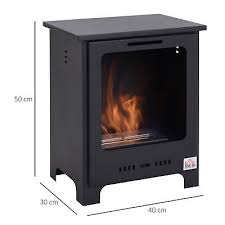 Free Standing Ethanol Fireplace