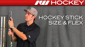 hockey stick size flex