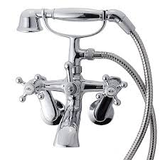 Tub Faucet With Hand Spray Clawfoot