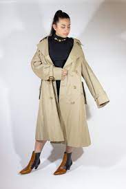 Classic Cotton Trench Coat Made In