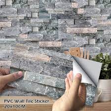 Stone Brick Wall Tile Sticker