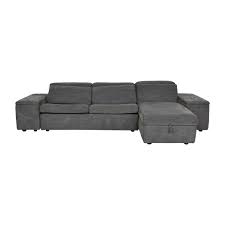 west elm enzo sectional sofa sleeper