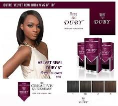 Outre Velvet Duby Wvg 100 Human Remi Hair Weave Extension