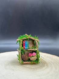 Fairy Garden Bookshelf Dollhouse