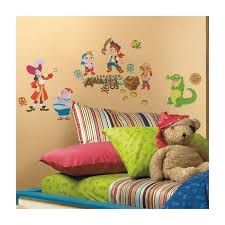 never land pirates wall stickers
