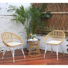 23 wicker patio furniture pieces for