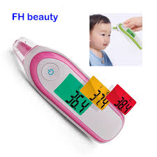 Us 11 88 32 Off Medical Household Infrared Digital Ear Forehead Laser Body Thermometer Lcd Baby Adult Fever Temperature Ear Thermometer In