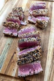 miso tuna cilantro parsley