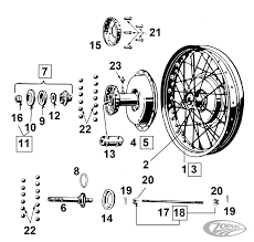 front wheel hub parts 45ci solo