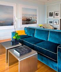 turquoise velvet sofa contemporary