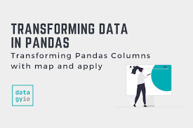 transforming pandas columns with map