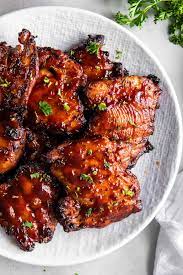 bbq boneless en thighs spoonful