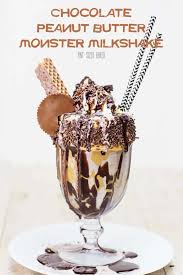 (make sure that all the ice has been blended really well to avoid small ice chunks.). Chocolate Peanut Butter Monster Milkshake Pint Sized Baker