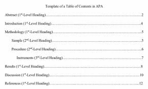 Heading information can be used by user agents to construct a table of contents for a document automatically. How To Write A Table Of Contents For Different Formats With Examples