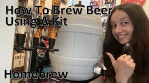 how to brew beer using a kit and