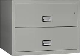 2 drawer fireproof file cabinet