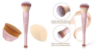 beautyfactor 3 piece makeup brush set