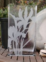 Sandblasted Glass Design Sandblasted