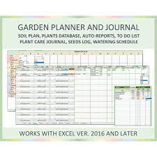 Digital Garden Planner Plant Care