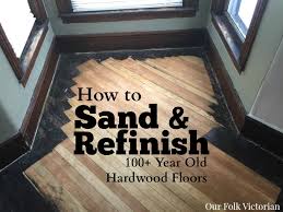 sanding historic hardwood flooring