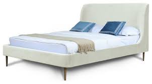 Manhattan Comfort Heather Queen Bed In