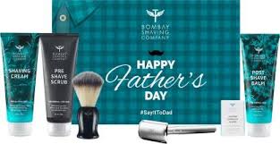 BOMBAY SHAVING COMPANY Complete Shaving gift Kit for Father's Day - (Razor, Blades, Shaving Brush, Scrub, Cream, Balm) with Free Towel and Protection Cover Price in India - Buy BOMBAY SHAVING COMPANY